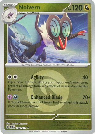 Noivern (Energy Symbol Pattern) 157 - Uncommon Reverse Holo