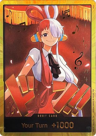 DON!! Card (Uta) (Gold) - - DON!!