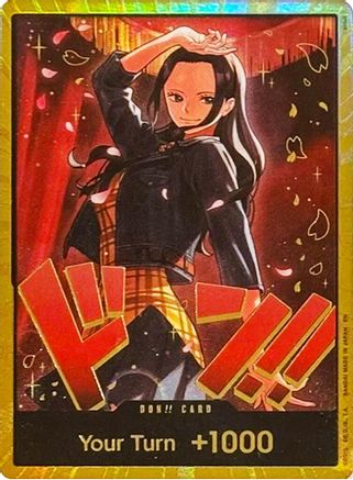 DON!! Card (Nico Robin) (Gold) - - DON!!
