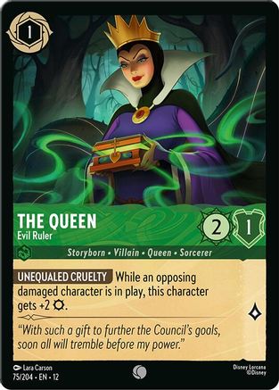 The Queen (Evil Ruler) - 75/204 - Common