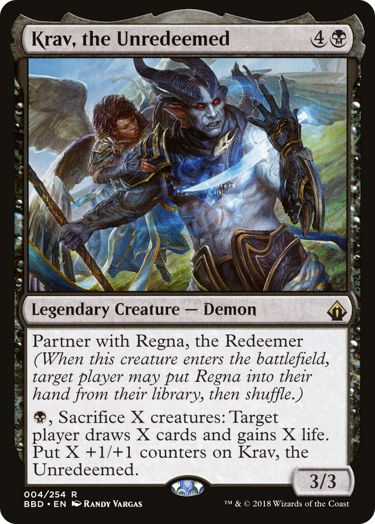 Krav, the Unredeemed (BBD-004) Foil
