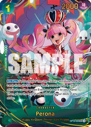 Perona (Japanese Version 3rd Anniversary Set) (OP12-034)