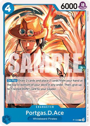 Portgas.D.Ace (Tournament Pack 2026 Vol. 2) - (P-103) - Promo