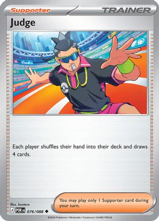 Judge 076 - Reverse Holofoil - Uncommon