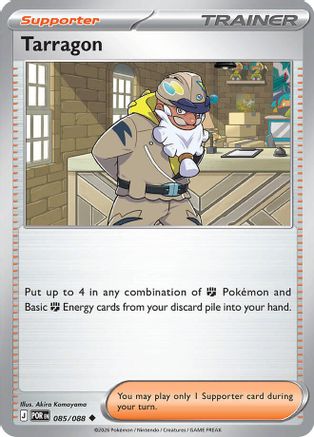 Tarragon 085/088 - Reverse Holofoil - Uncommon