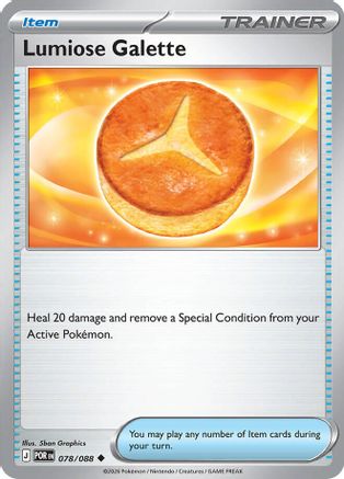 Lumiose Galette 078 - Reverse Holofoil - Uncommon