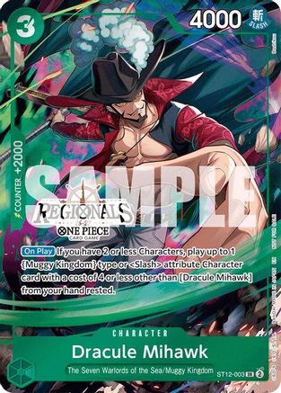 Dracule Mihawk (Regional Participation Pack 2026 Vol.1) - (ST12-003) - Promo