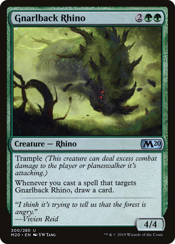 Gnarlback Rhino (M20-300)