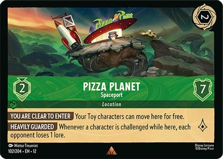 Pizza Planet (Spaceport) - 102/204 - Rare (Foil)