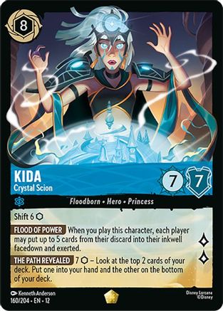 Kida (Crystal Scion) - 160/204 - Legendary (Foil)