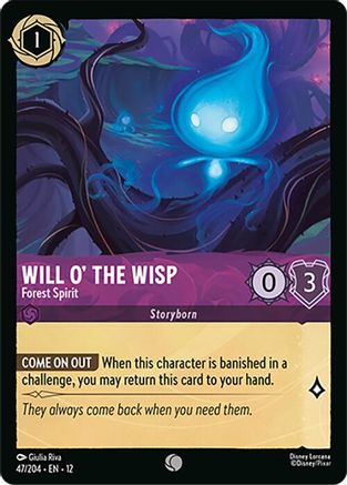 Will o' the Wisp (Forest Spirit) - 47/204 - Common