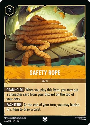 Safety Rope - 33/204 - Uncommon (Foil)