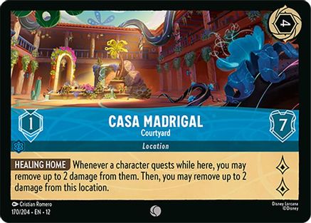 Casa Madrigal (Courtyard) - 170/204 - Common (Foil)