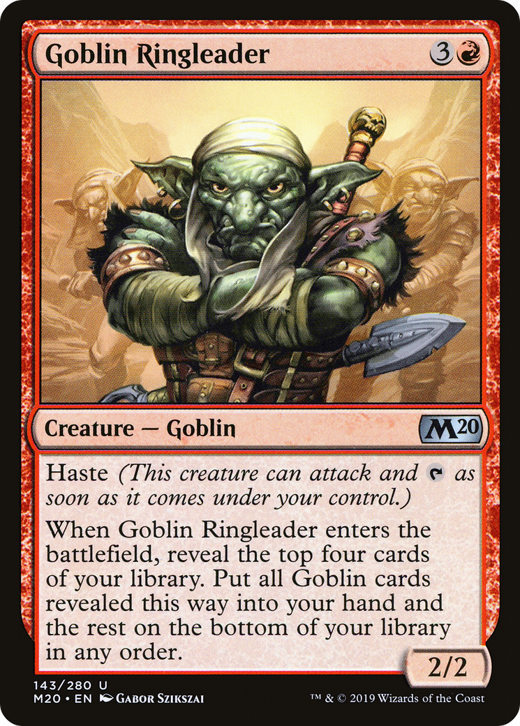 Goblin Ringleader (M20-143)