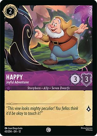 Happy (Joyful Adventurer) - 43/204 - Common