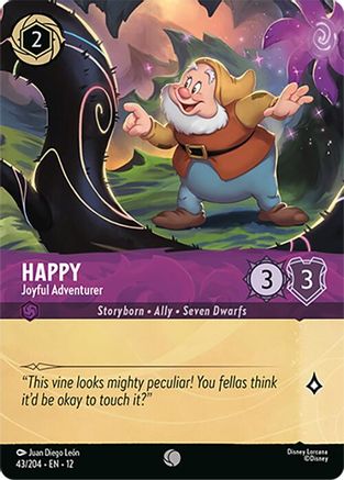 Happy (Joyful Adventurer) - 43/204 - Foil (Foil)