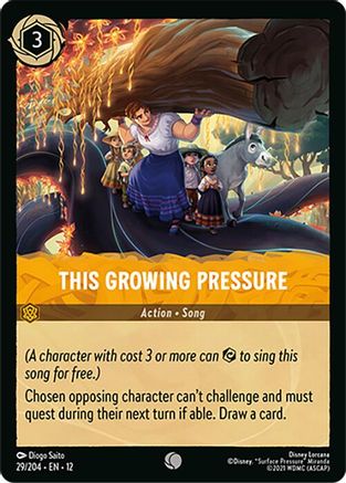 This Growing Pressure - 29/204 - Common