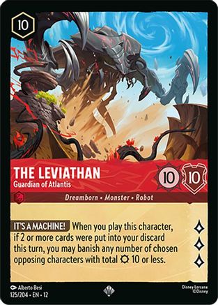 The Leviathan (Guardian of Atlantis) - 125/204 - Super Rare (Foil)