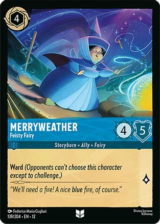 Merryweather (Feisty Fairy) - 139/204 - Uncommon