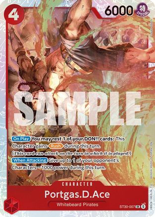 Portgas.D.Ace (ST30-007) - Starter Deck EX: Luffy & Ace Foil (Pre-Order)