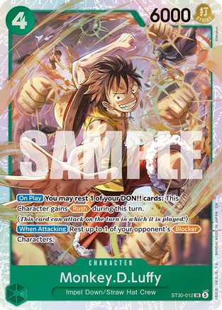 Monkey.D.Luffy (ST30-012) - Starter Deck EX: Luffy & Ace Foil (Pre-Order)