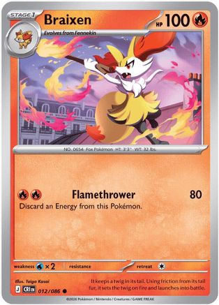 Braixen 012 - Common