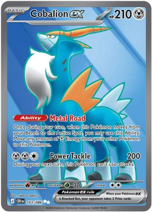 Cobalion ex 103/086 - Ultra Rare