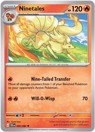 Ninetales 009 - Uncommon