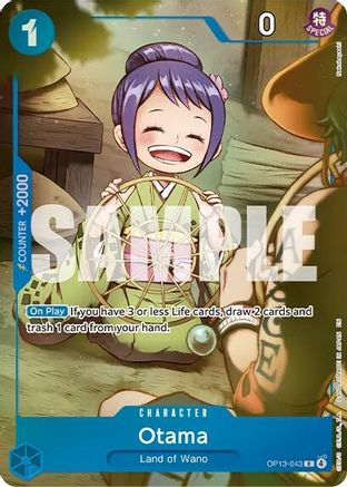 Otama (Premium Card Collection -Best Selection Vol. 6-) - OP13-043 - Rare