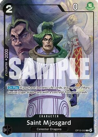 Saint Mjosgard (Premium Card Collection -Best Selection Vol. 6-) - OP13-092 - Common