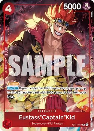 Eustass"Captain"Kid (Premium Card Collection -Best Selection Vol. 6-) - OP14-014 - Rare