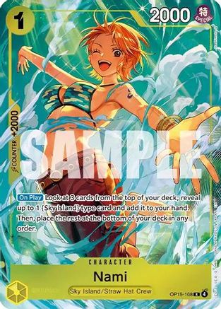 Nami (Premium Card Collection -Best Selection Vol. 6-) - OP15-108 - Rare