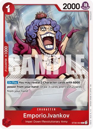 Emporio.Ivankov (ST30-004) - Starter Deck EX: Luffy & Ace (Pre-Order)
