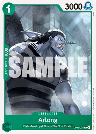 Arlong (OP16-023) - The Time of Battle (Pre-Order)