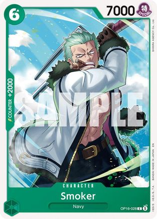 Smoker (OP16-028) - The Time of Battle (Pre-Order)