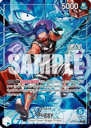 Buggy (041) (Alternate Art) (OP16-041) - The Time of Battle Foil (Pre-Order)