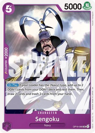 Sengoku (066) (OP16-066) - The Time of Battle (Pre-Order)