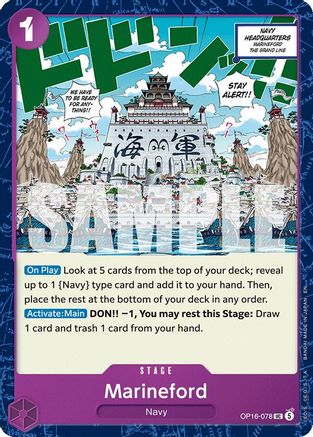 Marineford (OP16-078) - The Time of Battle (Pre-Order)
