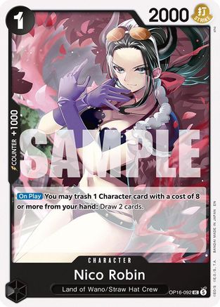 Nico Robin (OP16-092) - The Time of Battle (Pre-Order)