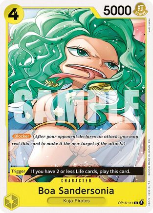 Boa Sandersonia (OP16-111) - The Time of Battle (Pre-Order)
