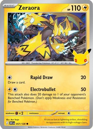 Zeraora - 057/128 - Common