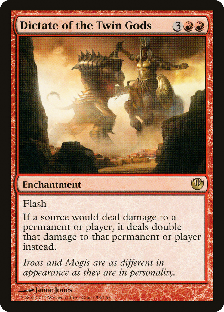 Dictate of the Twin Gods (JOU-093) Foil