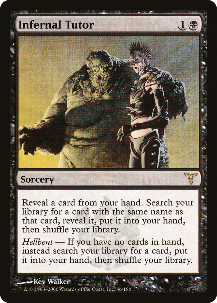 Infernal Tutor (DIS-046) Foil