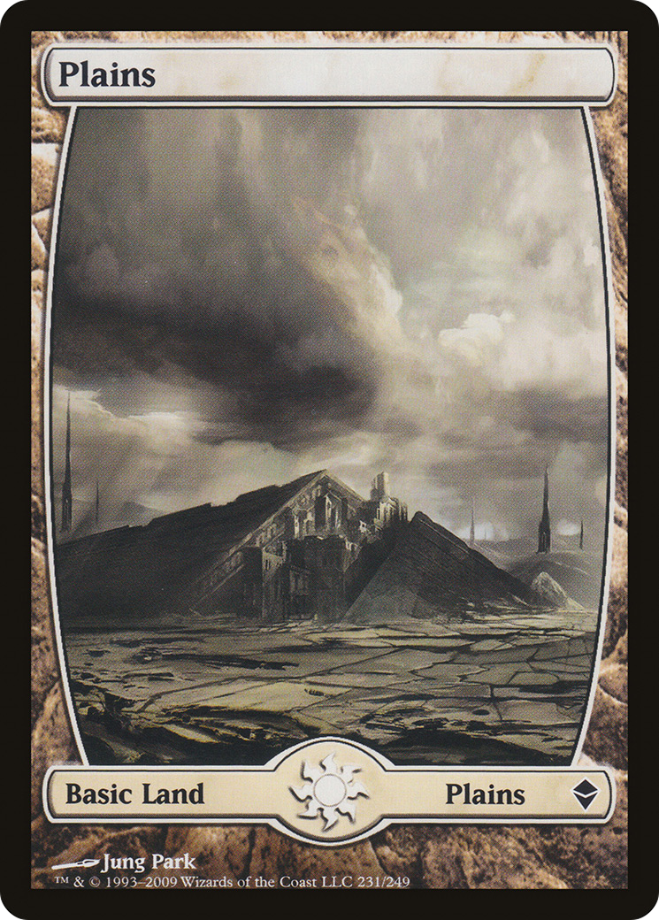 Plains (231) - Full Art (ZEN-231) Foil