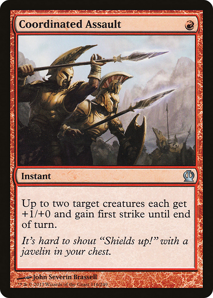 Coordinated Assault (THS-116) Foil