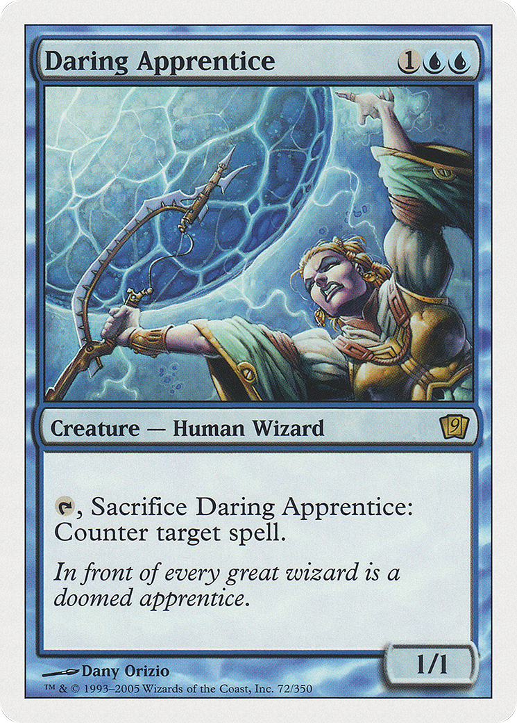 Daring Apprentice (9ED-072) Foil