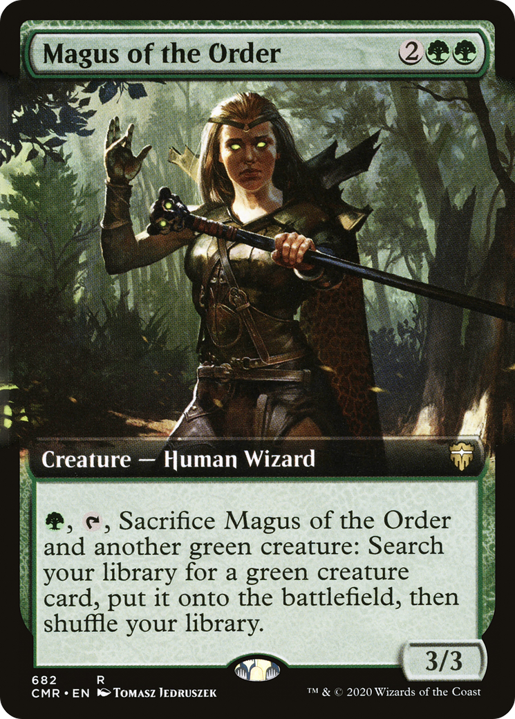 Magus of the Order (Extended Art) (CMR-682)