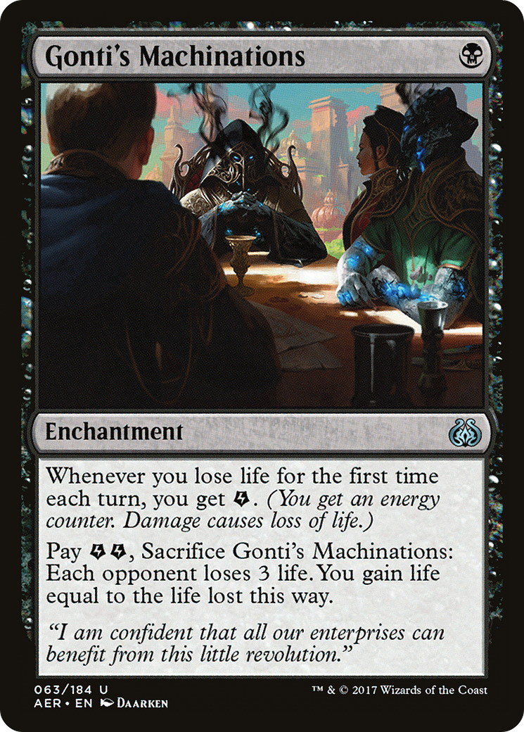 Gonti's Machinations (AER-063) Foil