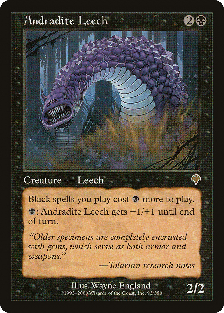 Andradite Leech (INV-093)