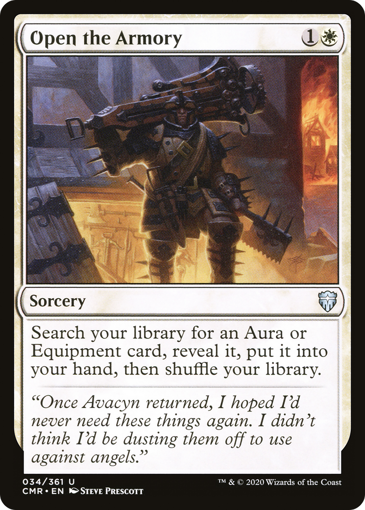 Open the Armory (CMR-034)